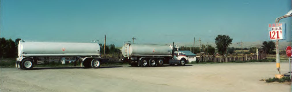 older fuel truck