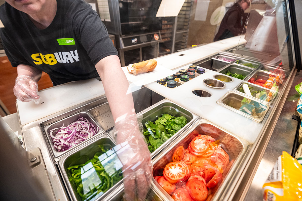 Subway in DinoMart Deer Lodge Montana